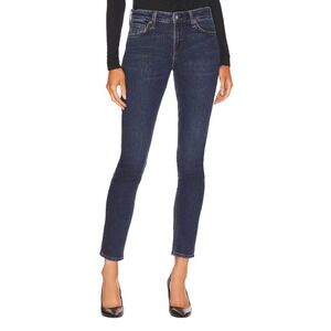 Rag & Bone New York Cate Mid Rise Skinny‎ Jeans Size 32 Blue Denim